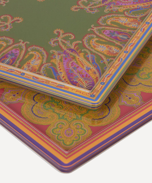 TAJ MAHAL bottle coaster set 2 pc